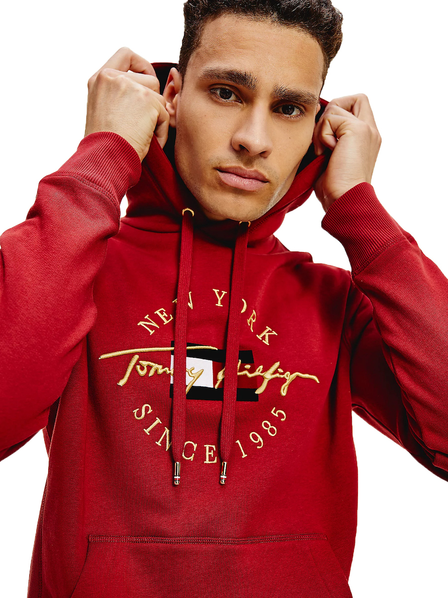 Alle sammen rent fjer TOMMY HILFIGER Men's hoodie - Menzies Clothing Online Store