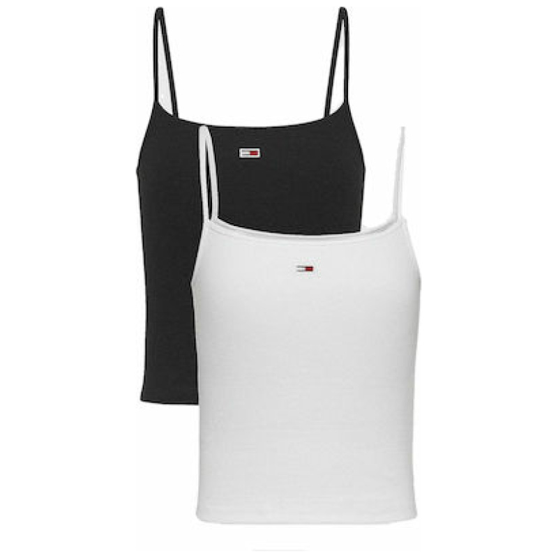 TOMMY JEANS 2PACK ESSENTIAL STRAP TOP 14866