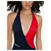 TOMMY HILFIGER CHEEKY ONE-PIECE PLUNGE 174807