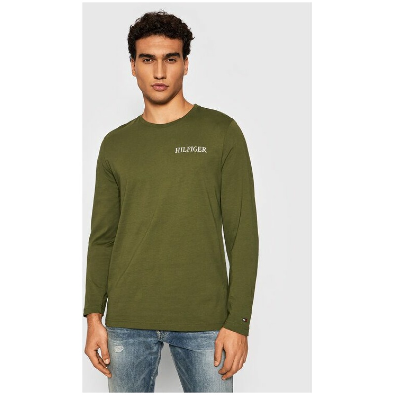 TOMMY HILFIGER LOGO ON BACK LS TEE 110769