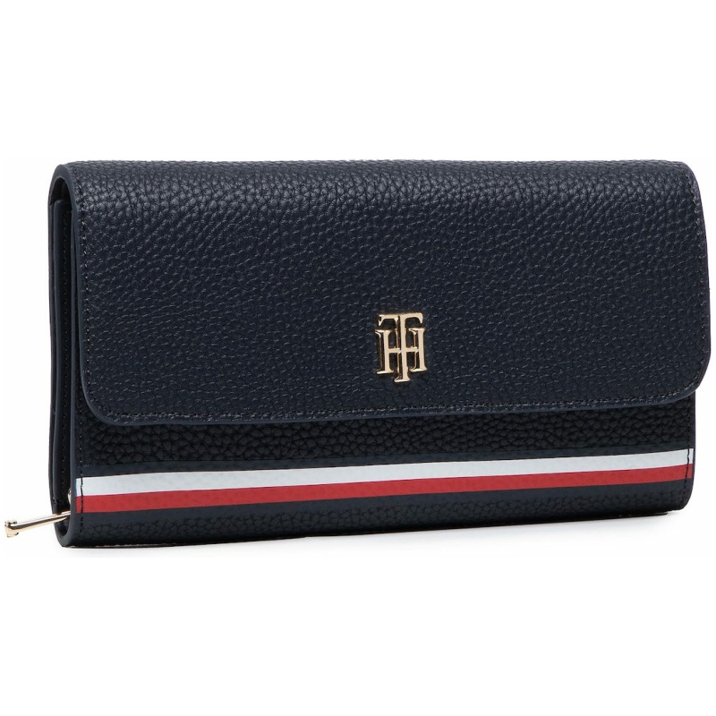 TOMMY HILFIGER Μεγάλο Γυναικείο Πορτοφόλι  Μπλε 115001