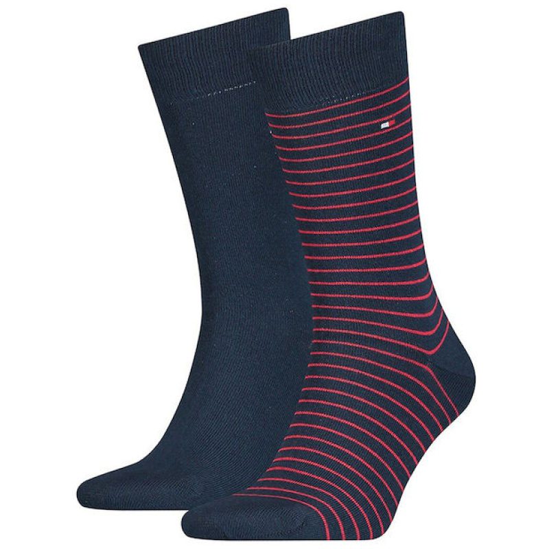 TOMMY HILFIGER Ανδρικές κάλτσες  με λεπτες ριγες 119539