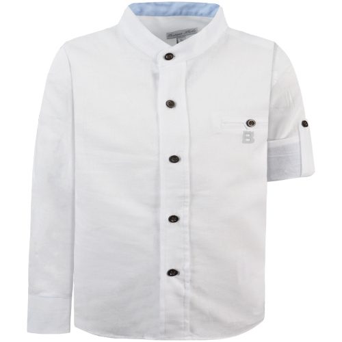 ENERGIERS Λινό πουκάμισο λευκό 134801
