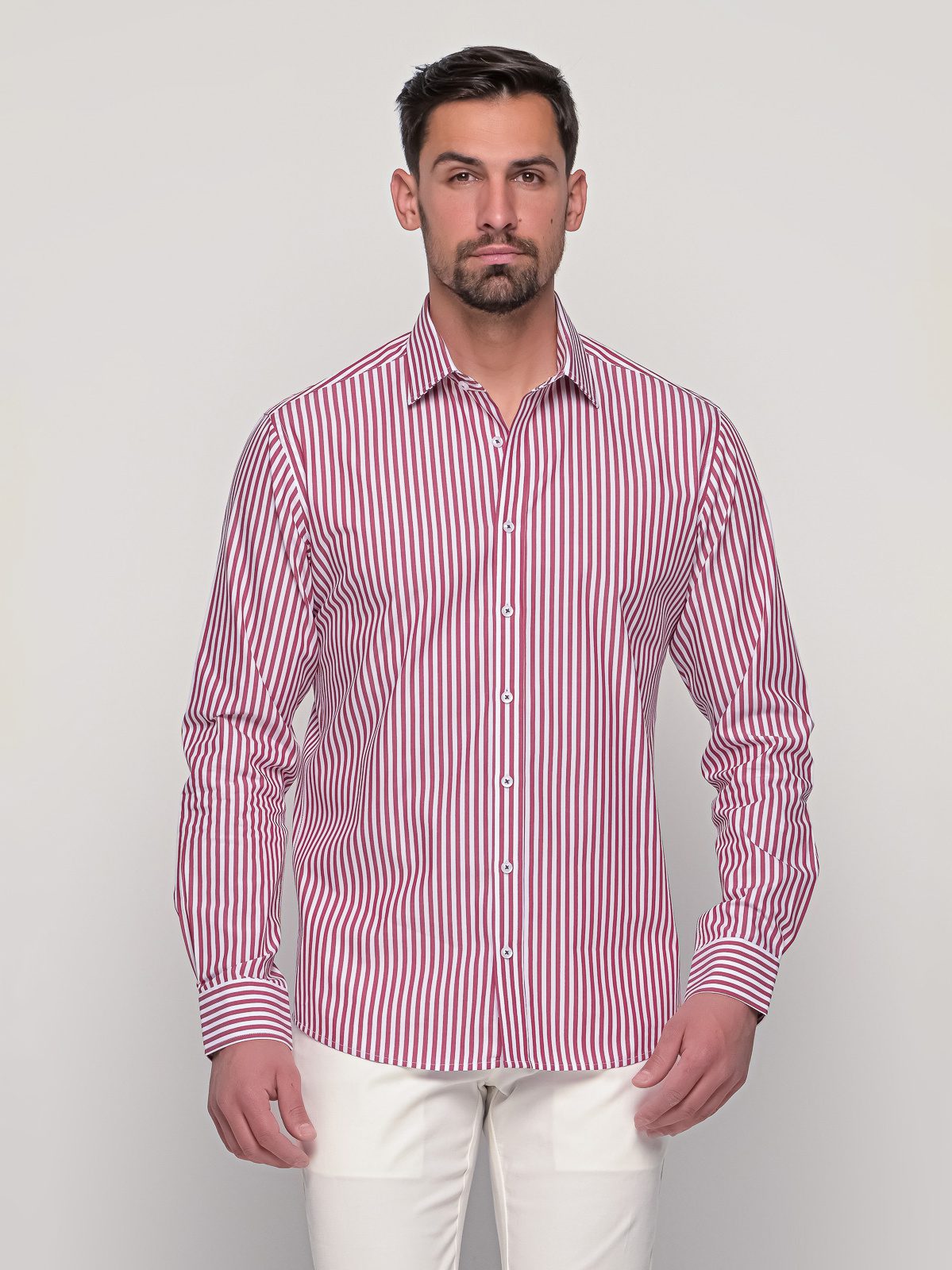 BENETO MARETTI Ανδρικό πουκάμισο ριγέ - Menzies Clothing Online Store