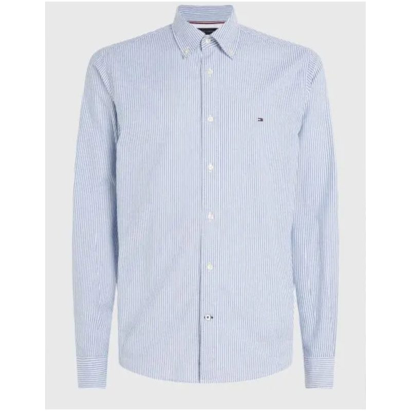 TOMMY HILFIGER 1985 Flex oxford stripe shirt