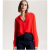 TOMMY HILFIGER Viscose crepe v-neck blouse
