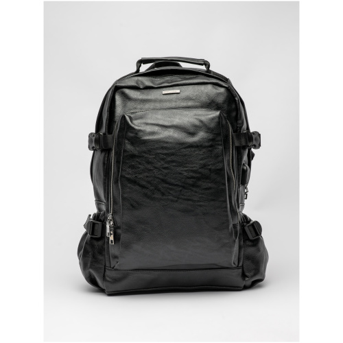 BENETO MARETTI Ανδρική μαύρη τσάντα backpack