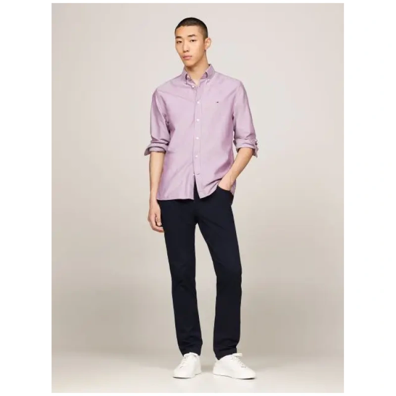 TOMMY HILFIGER Solid heritage oxford shirt