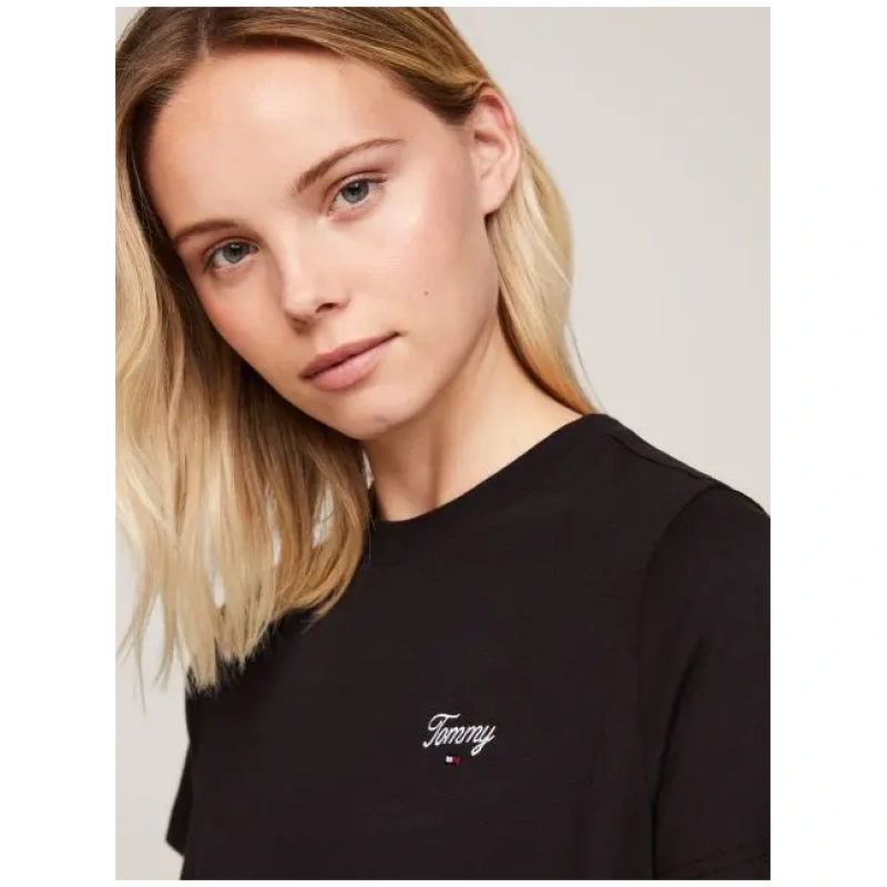 TOMMY JEANS Reg script tee