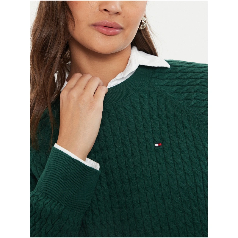 TOMMY HILFIGER Cable c-nk sweater