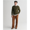 GANT Micro textured cotton crew neck