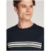 TOMMY HILFIGER Central chest stripe tee