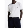 TOMMY HILFIGER Global stripe flag cuff tee