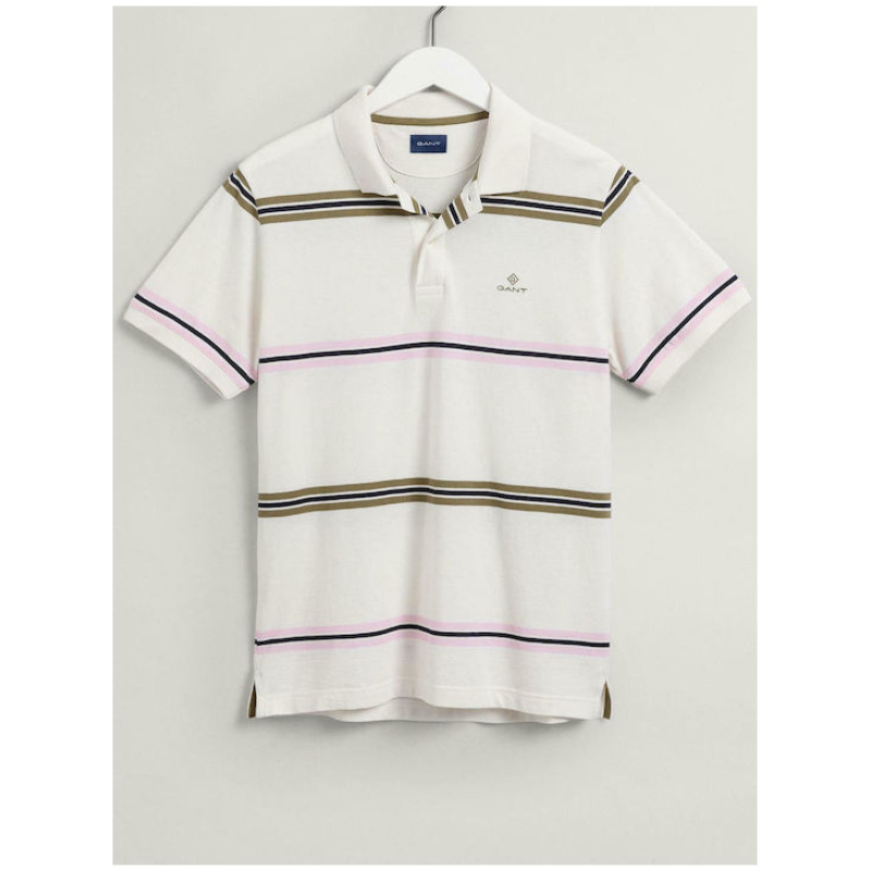 GANT MAN NARROW STRIPE PIQUE RUGGER