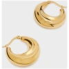 NALI Chunky hoop earrings gold