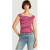 TOMMY JEANS Boat neck top ss