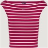 TOMMY JEANS Boat neck top ss