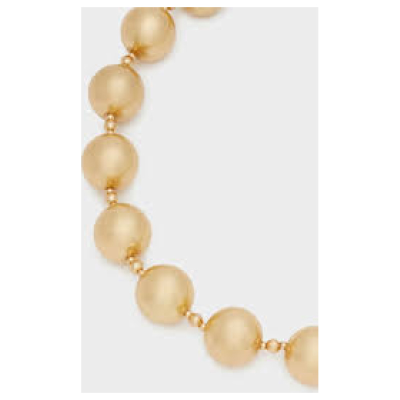NALI Necklace gold spheres