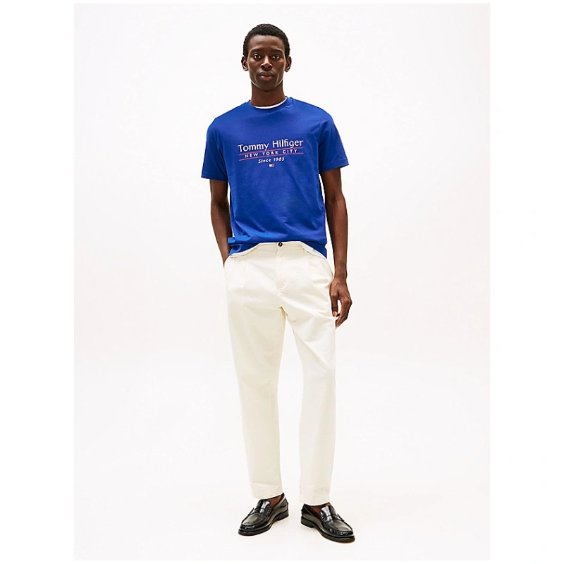 TOMMY HILFIGER Center stack tee