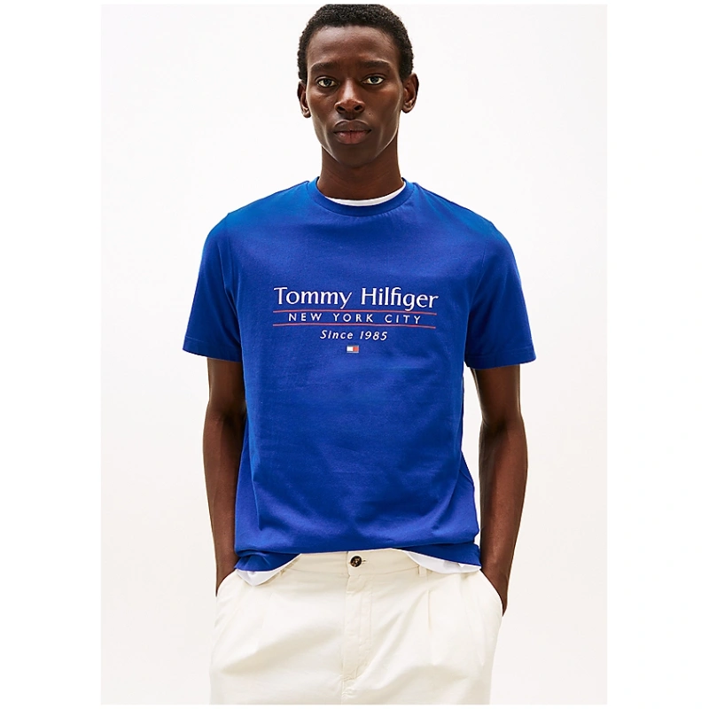 TOMMY HILFIGER Center stack tee