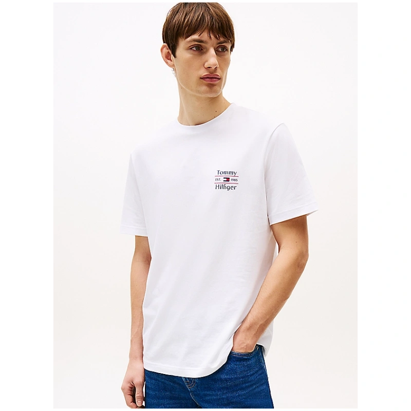 TOMMY HILFIGER Stack tee MW0MW39256 XLD TOMMY HILFIGER