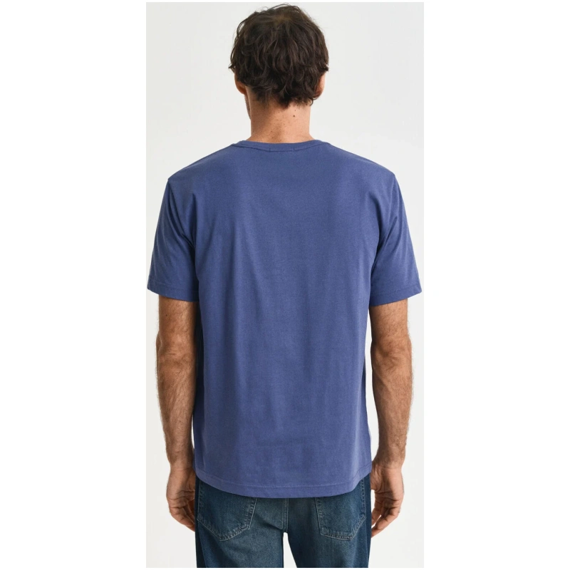 GANT Ανδρικό t-shirt dusty navy