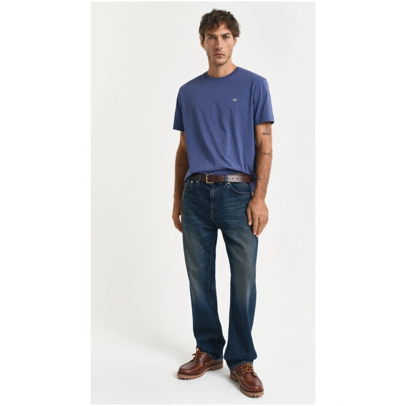 GANT Ανδρικό t-shirt dusty navy