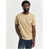 GANT Printed graphic t-shirt oak beige