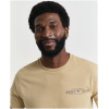 GANT Printed graphic t-shirt oak beige