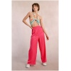 MOLLY BRACKEN High-waisted fluid pants