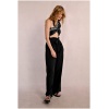 MOLLY BRACKEN Wide pants with paper bag waist