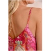 MOLLY BRACKEN Long satin dress with straps