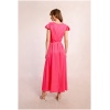 MOLLY BRACKEN Long asymmetrical dress