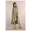 MOLLY BRACKEN Asymmetrical shirt dress