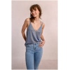 MOLLY BRACKEN Iridescent cross-back camisole