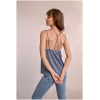 MOLLY BRACKEN Iridescent cross-back camisole