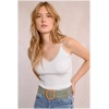 MOLLY BRACKEN Wide braided belt with buckle