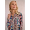MOLLY BRACKEN Printed shirt, flap pockets