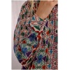 MOLLY BRACKEN Printed shirt, flap pockets