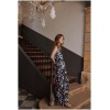MOLLY BRACKEN Straight, wide-leg pants with print