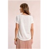 MOLLY BRACKEN Flowy V-neck T-shirt