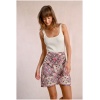 MOLLY BRACKEN Printed pleated mini skirt