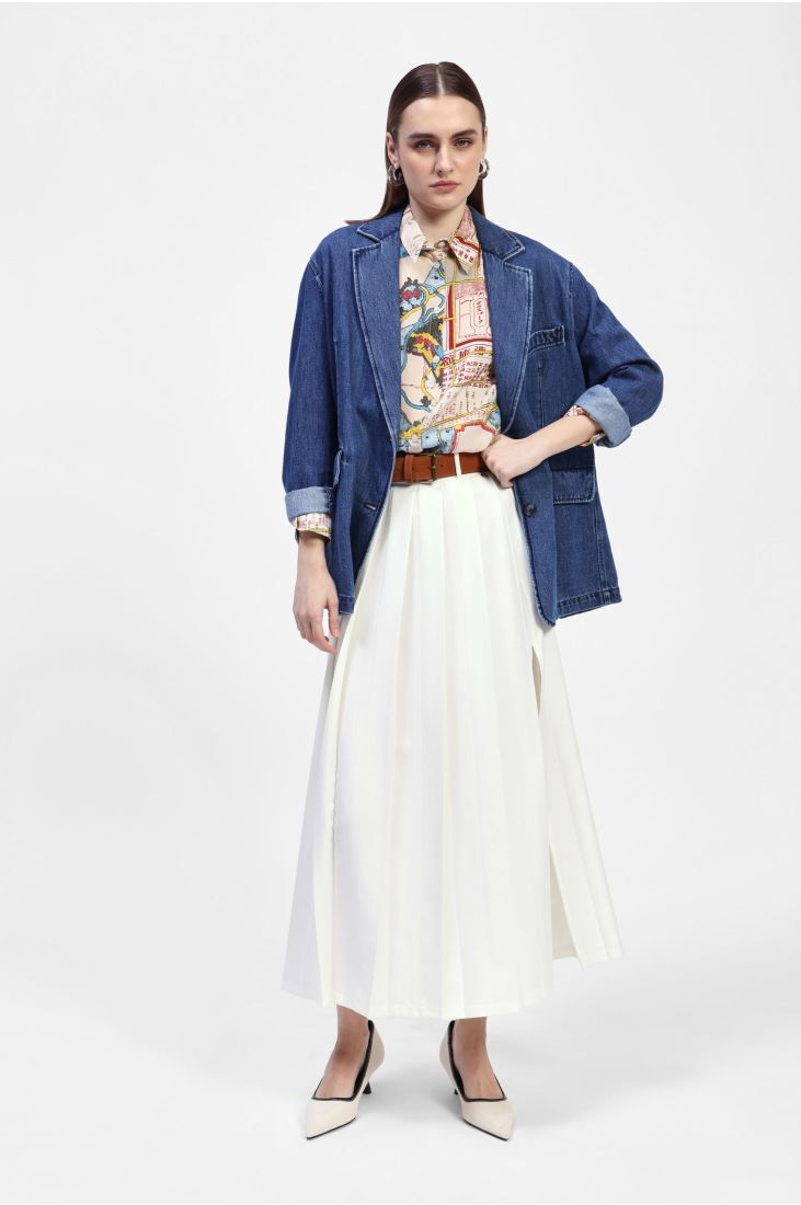 DIXIE Printed shirt with long sleeves