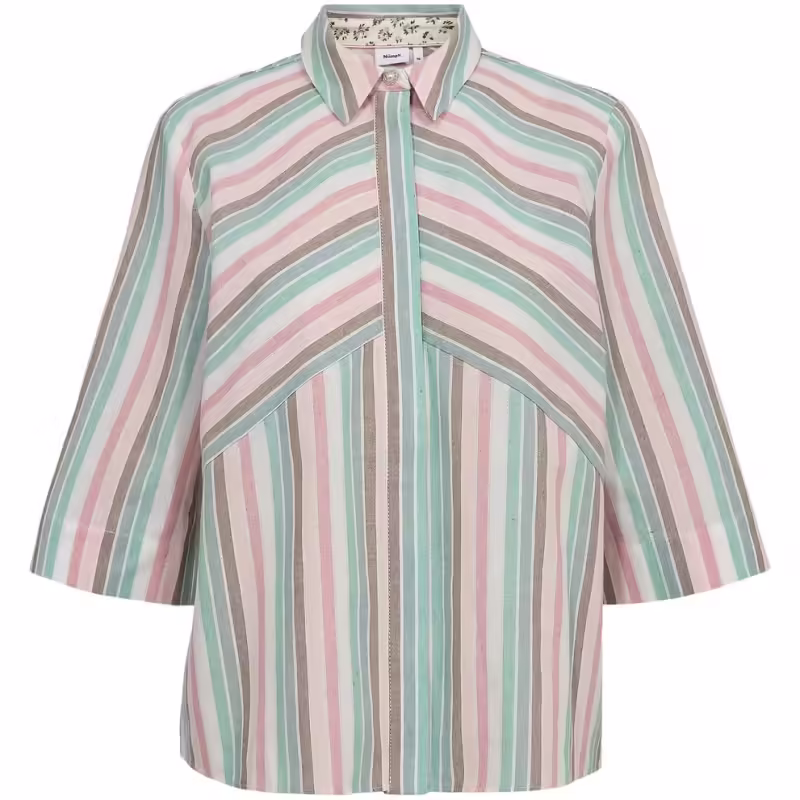 NUMPH NUVIBEKA SHIRT - Flamingo Pink 705462 2718 NUMPH