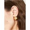 NALI APRIL ROUND LOBE EARRINGS S.STEEL