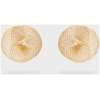 NALI VORTEX OVERSIZE EARRINGS GOLD
