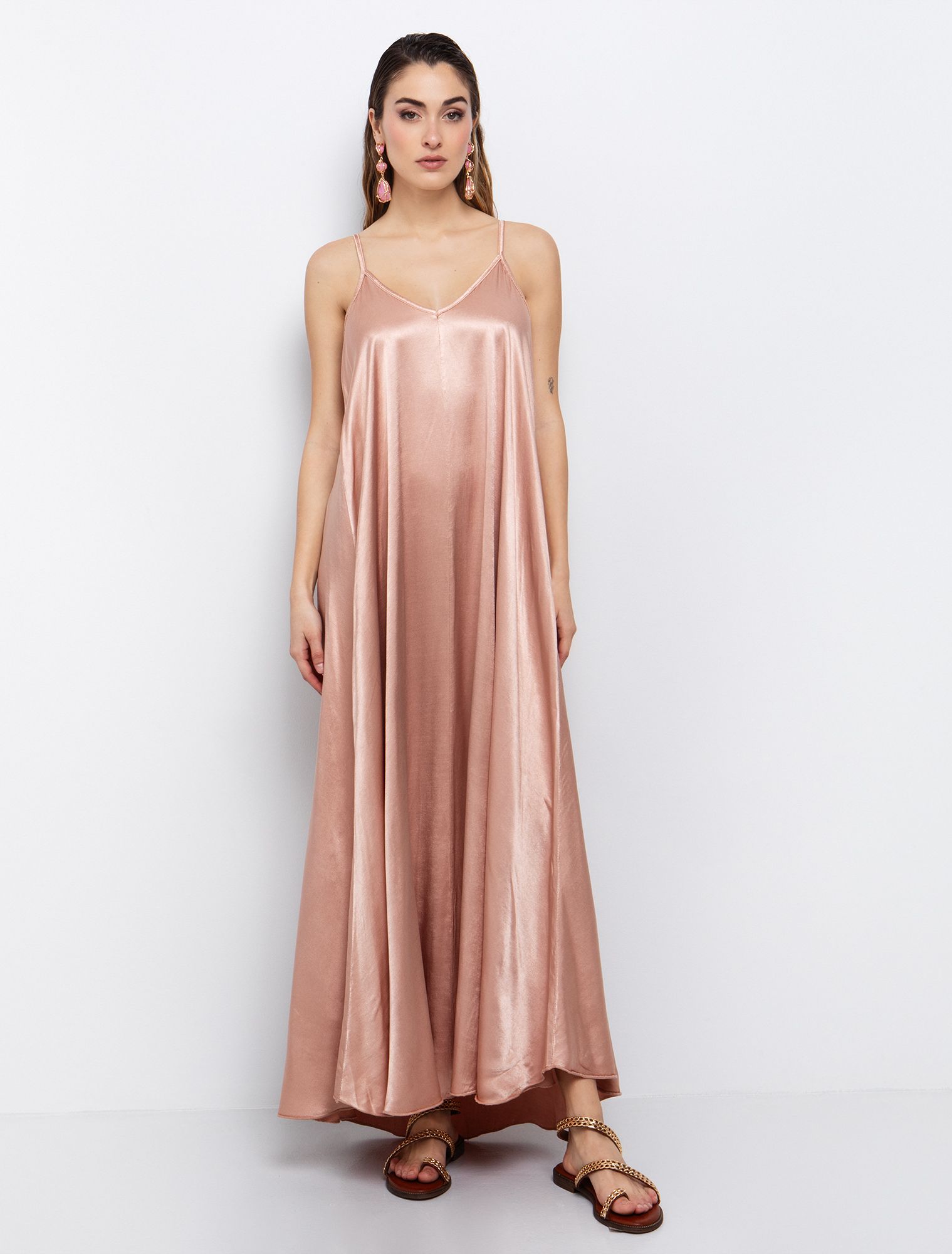 TOI MOI Slip dress in a loose fit