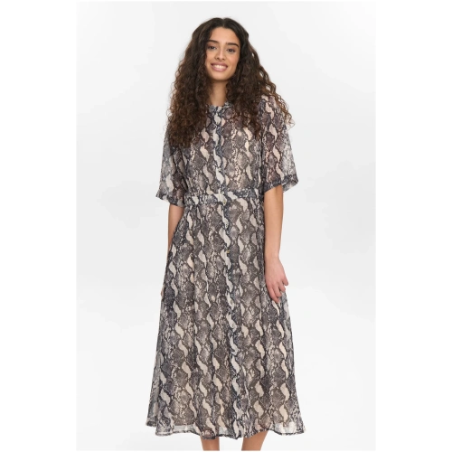 NUMPH NUKYNDALL SS DRESS - Gray Morn
