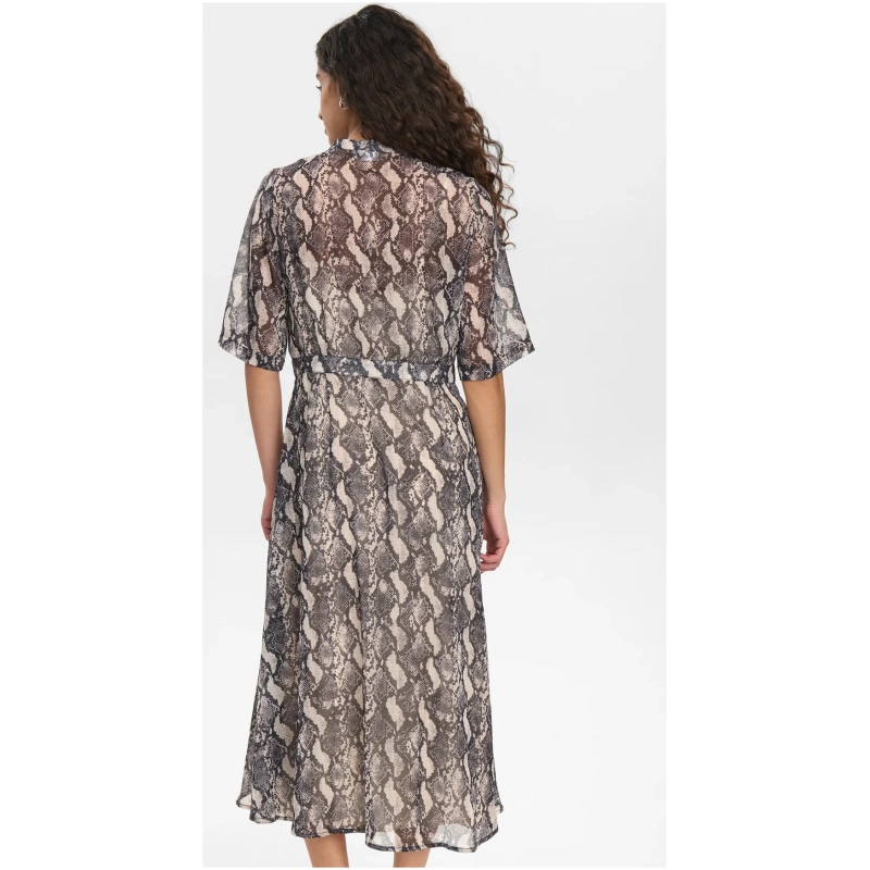 NUMPH NUKYNDALL SS DRESS - Gray Morn