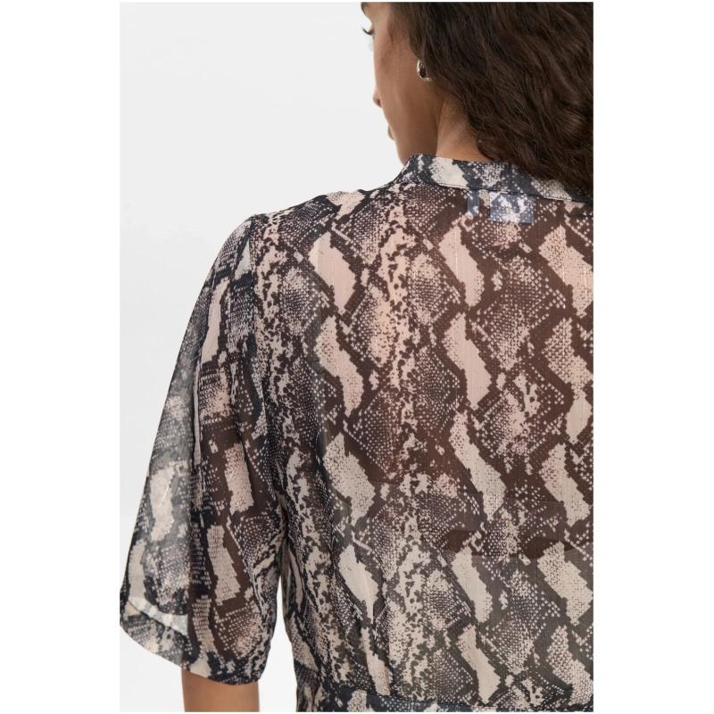 NUMPH NUKYNDALL SS DRESS - Gray Morn